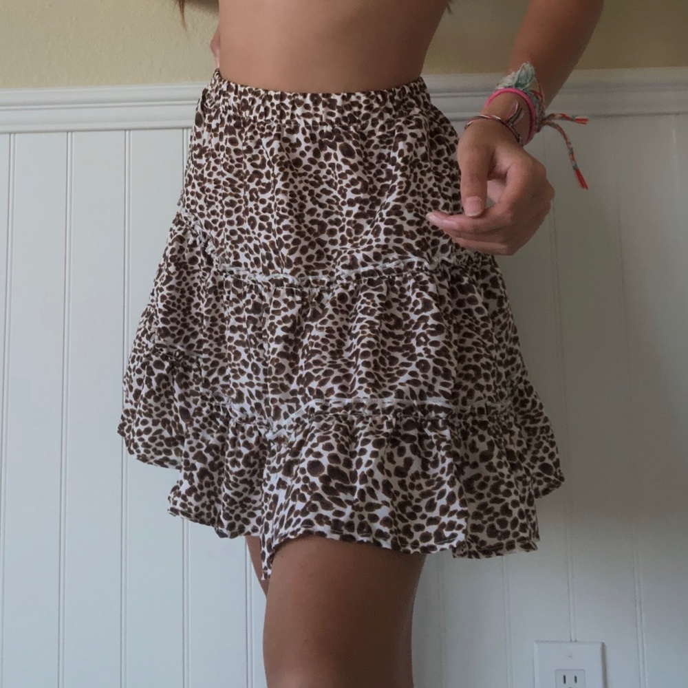 Cheetah skirt!